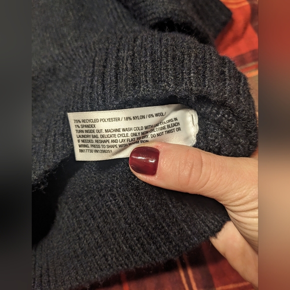 Wild Fable Crewneck Pullover Heritage Novelty Sweater Navy Blue Dogs sz S NWT - Picture 5 of 8